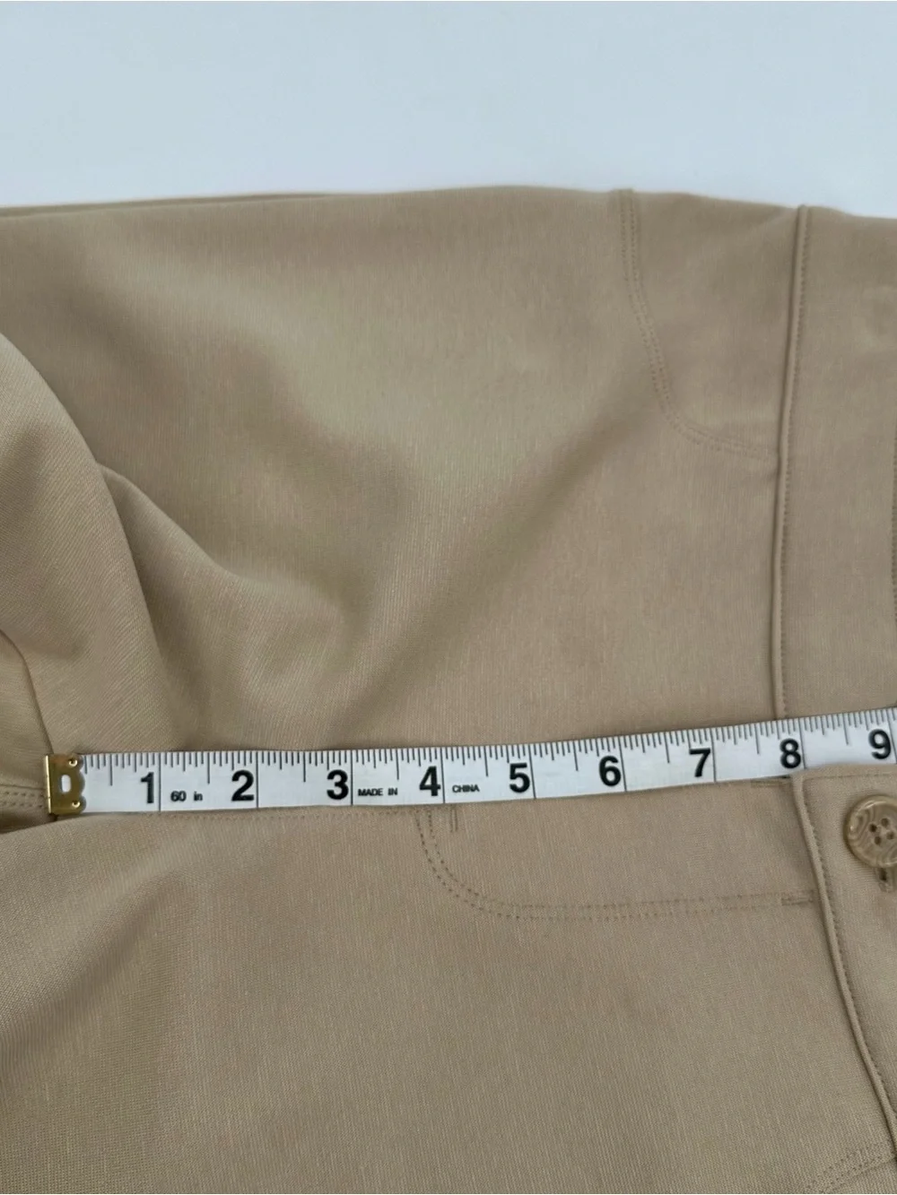 Old Navy Uniform Pants Girls 16 Beige Tan Jeggings Stretch School Clothes NWT